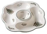 Spode Christmas Tree 10-Inch Porcelain Crudite