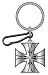 Automotive : Iron Cross Enamel Key Chain