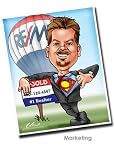 Real Estate Gifts - A One-Of-A-Kind Caricature In ANY Scene You Describe