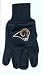 St Louis Rams Knit NFL Logo Glove