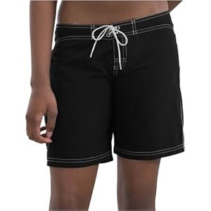 Buy District Threads Junior Ladies Contrast Waist Boardshorts by District Threads