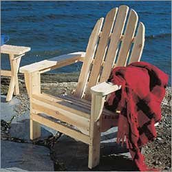 Rustic Cedar - Folding Outdoor Adirondack Chair by 