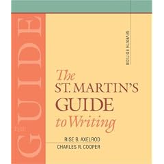 The St. Martin's Guide to Writing