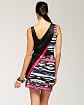 Belted Print Sheath Dress Product Image