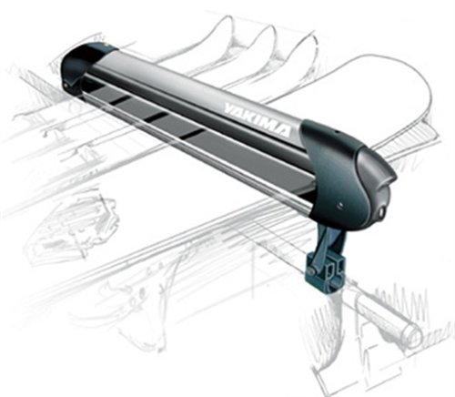 Yakima-LiftTicket 6 Ski/Snowboard Rack: universal; factor for 0-0 ALL MAKES ALL MODELS ALL