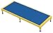 Vestil AHT-L-2460 Steel Adjustable Work-Mate Stand with Ergo Matting Deck, 500-lb. Capacity, 60" Length x 24" Width Deck, 6-3/4" - 8-3/4" Height