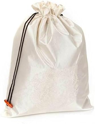 Old Beijing Beautiful Embroidered Silk Travel Bag for Lingerie and Shoes