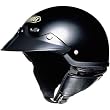 Shoei Solid St-Cruz Harley Motorcycle Helmet - Black