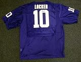 Jake Locker Washington Huskies NCAA Hand Signed Authentic Style Purple Jersey - Autographed College Jerseys