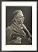 William Butler Yeats Irish Poet and Dramatist Framed Photographic Poster Print, 21x29