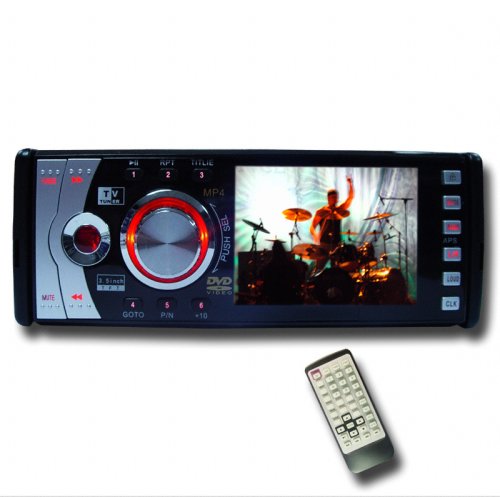 Buy 3.5 Inch In-Dash Widescreen TFT Car DVD Player and TV by Reston, Inc. now!