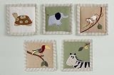 Kidsline Zanzibar Wall Hanging - set of 5