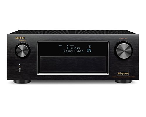 Denon AVR-X4100W 7.2 Network A/V Receiver with Wi-Fi, Bluetooth and Dolby Atmos plus Denon AHD340 Music Maniac On-Ear Headphones