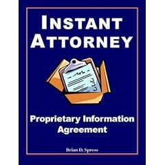 Instant Attorney's Proprietary Information Agreement