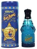 Blue Jeans by Gianni Versace for Men 0.17 oz Eau de Toilette Miniature Collectible