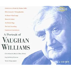 A Portrait of Vaughan Williams by Ralph Vaughan Williams, William Boughton, Stephen Darlington, English String Orchestra, and Iain Simcock (Audio CD - 1999) - Box set