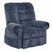 Omni Pow'r Lift Full Lay-Out Chaise Recliner in Black Pearl