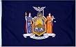 New York US State Flag - 3 foot by 5 foot Polyester (NEW)