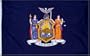 New York State Flag 3x5 3 x 5 Brand NEW LARGE US Banner