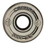 Kryptonics Cruise 65/78 Clear, Set of 4 Skateboard Wheels