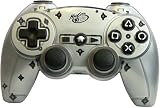Six-Axis Gamepad Controller: Silver Wired (PS3)