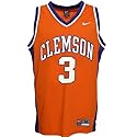 Nike Clemson Tigers #3 Orange Youth Replica Basketball Jersey