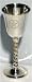 Ritual Tools - Chalice Silver Plated Pentagram 5