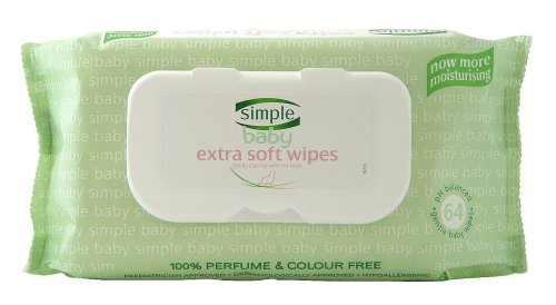 Childrens Toyshop   : Simple Baby Wipes 64's