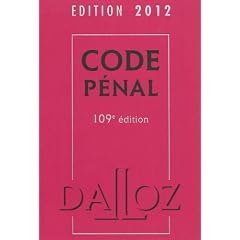 Code p�nal 2012