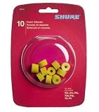 Shure Replacement Foams 5 Pairs (10 Pack) For all Current Models of Shure Earbud Earphones (except SE102MPA)