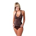 Edler PushUp - Tankini in braun