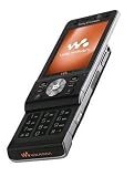 Sony Ericsson W910 Unlocked Cell Phone with 2 MP Camera, 3G, MP3/Video Player, Memory Stick Micro Slot--International Version with Warranty (Noble Black)