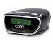 Coby CDRA147 Digital AM/FM Dual Alarm Clock Radio/CD Player (Black)