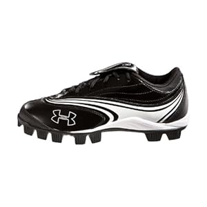 Under Armour Women's UA Glyde IV Rubber Molded Softball Cleats 8.5 Black