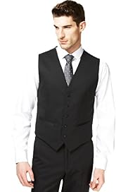Autograph 5 Button Waistcoat with Wool