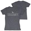 Bravado Damen T-Shirt, Rosenstolz - Wir sind am Leben, Gr. 36/38 (M), Grau (grau)