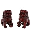 Foo (Fu) Dogs Statues: Chinese Guardian Lion Statue 4 Inches Tall