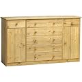 Steens 17803130 Sideboard Mario 89 x 151 x 48 cm Kiefer massiv, gelaugt ge�lt