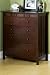 3-plus-2 Drawer Mission Style Chest