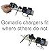 Gomadic High Output Home Wall AC Charger designed for the Nikon Coolpix S6500 with Power Sleep technology - Intelligently designed with Gomadic TipExchange