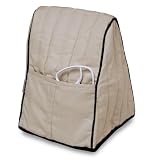 KitchenAid KMCC1KB Stand Mixer Cloth Cover, Khaki with Black Trim