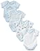 SpaSilk Baby-boys Newborn Four-Pack Dino Bodysuit