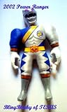 Blue Power Ranger Ban Dai Wild Force Gold Wolf Yellow 22 inch Plush Doll Helmet