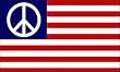 NEW 3x5 USA American Peace Flag 3ft x 5ft Large Banner