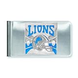 NFL Detroit Lions Stainless Steel Money Clip