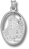 Michigan Wolverines Solid Sterling Silver Union Pendant