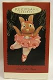 Hallmark Keepsake Star of the Show Ballerina Bunny 1996 Christmas Ornament