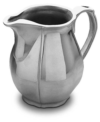 Wilton Armetale Queen Anne Pitcher, 7-1/4-Inch by 7-3/4-Inch