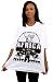 Unisex Gildan White T-Shirt - The Drumbeat African Proverb - Available in L Large, XL...