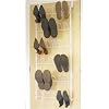 White Over Door Shoe Rack Holds 18 Pairs of Shoes